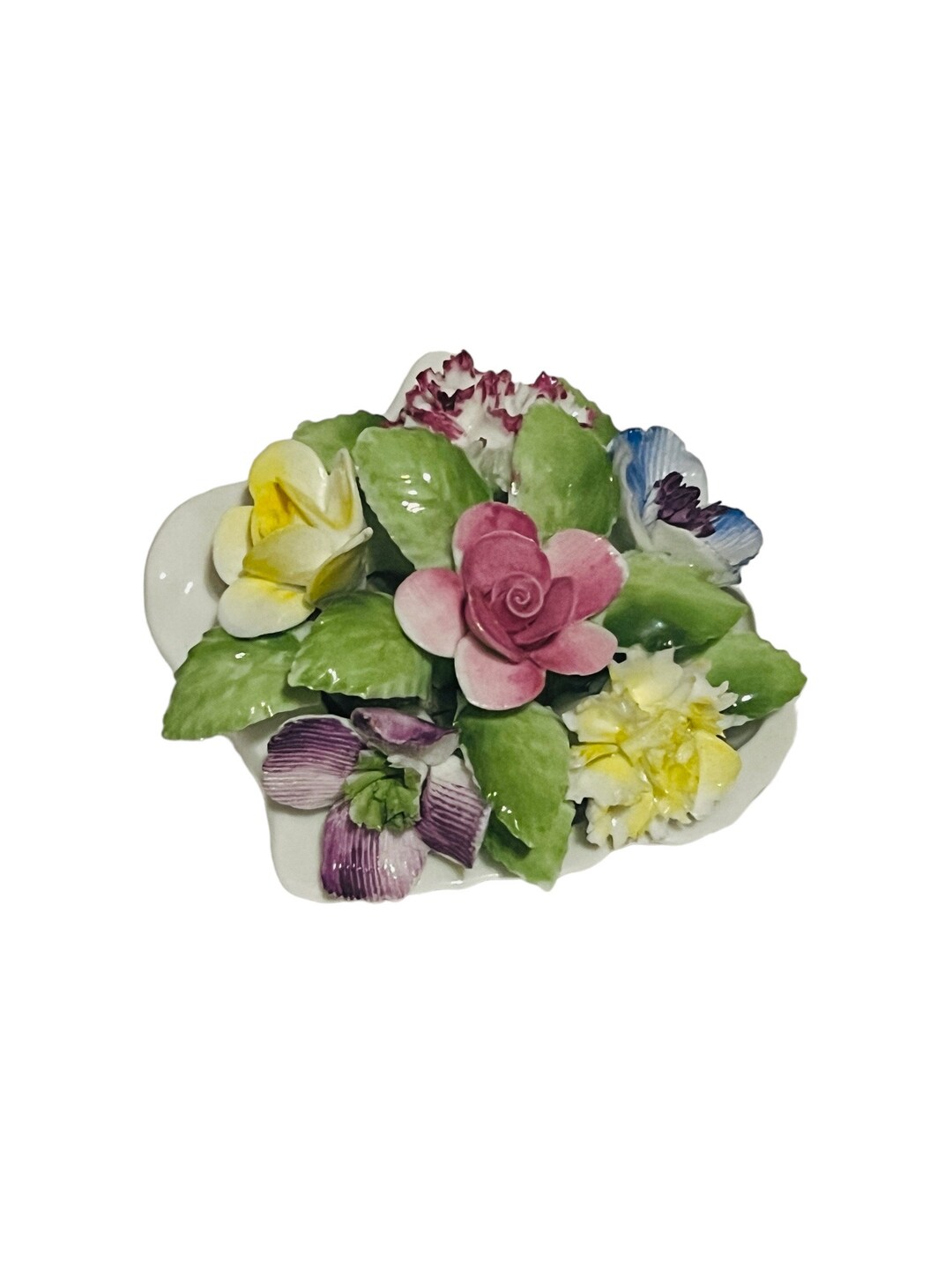 Royal Doulton Flower Figurine Fine Bone China Royal Staffordshire Rose England Etsy