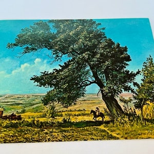 Conoco Anuncio cartel de cartón impresión vtg 10X8 arte gas petróleo Tucumán Lohm granja BC1