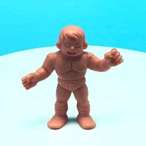 1985 VINTAGE M.U.S.C.L.E. muscle man men wrestling wrestler action figure Mattel anime flesh toy #172 Terryman D babies baby boy