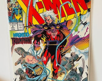 X-Men #2 Magneto Triumphant Comic-Buch Marvel Super Heroes 30. Jahrestag Nov