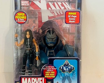 X-23 Marvel Legends 2004 Action Figure Toybiz MOC Apocalypse Head