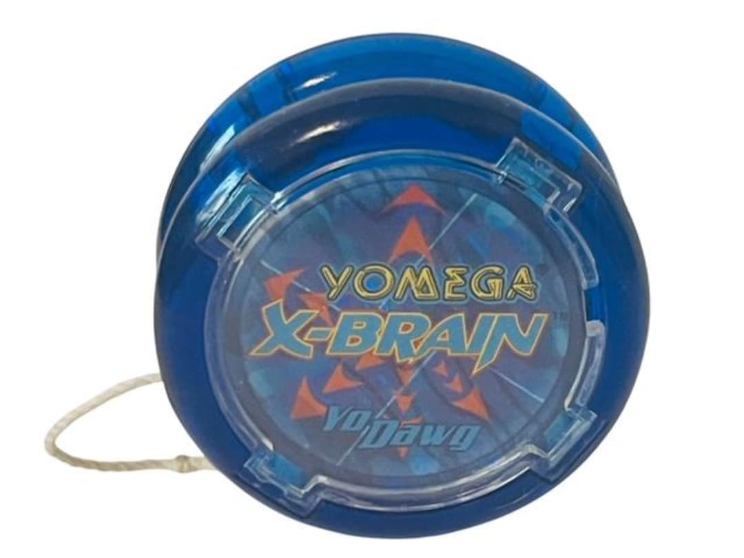 Blue Yomega Brain RARE Yomega X-Brain Wing Blue Yo-Yo Level Bonus