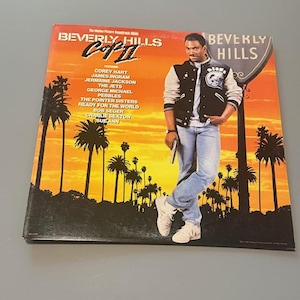 Beverly Hills Cop 2 II Vintage Vinyl Record Album Cover 12&quot; LP Soundtrack 1987 Eddie Murphy