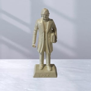 James Polk Marx President America Toy Figure Gift 1960s vtg Political 11th usa