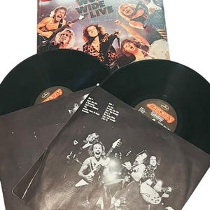 Scorpions LIVE Schallplattenhülle Album 12"vtg 33 Heavy Metal 1985 World Wide
