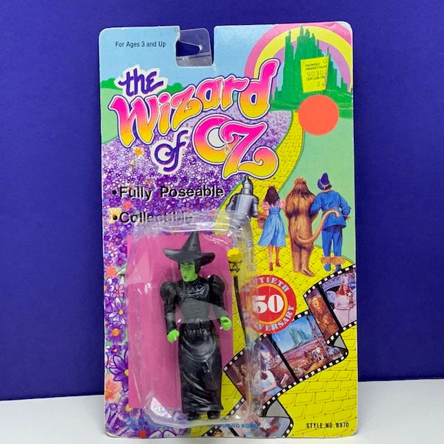 WIZARD OF OZ Wicked Witch West Moc Sealed Action Figure Doll