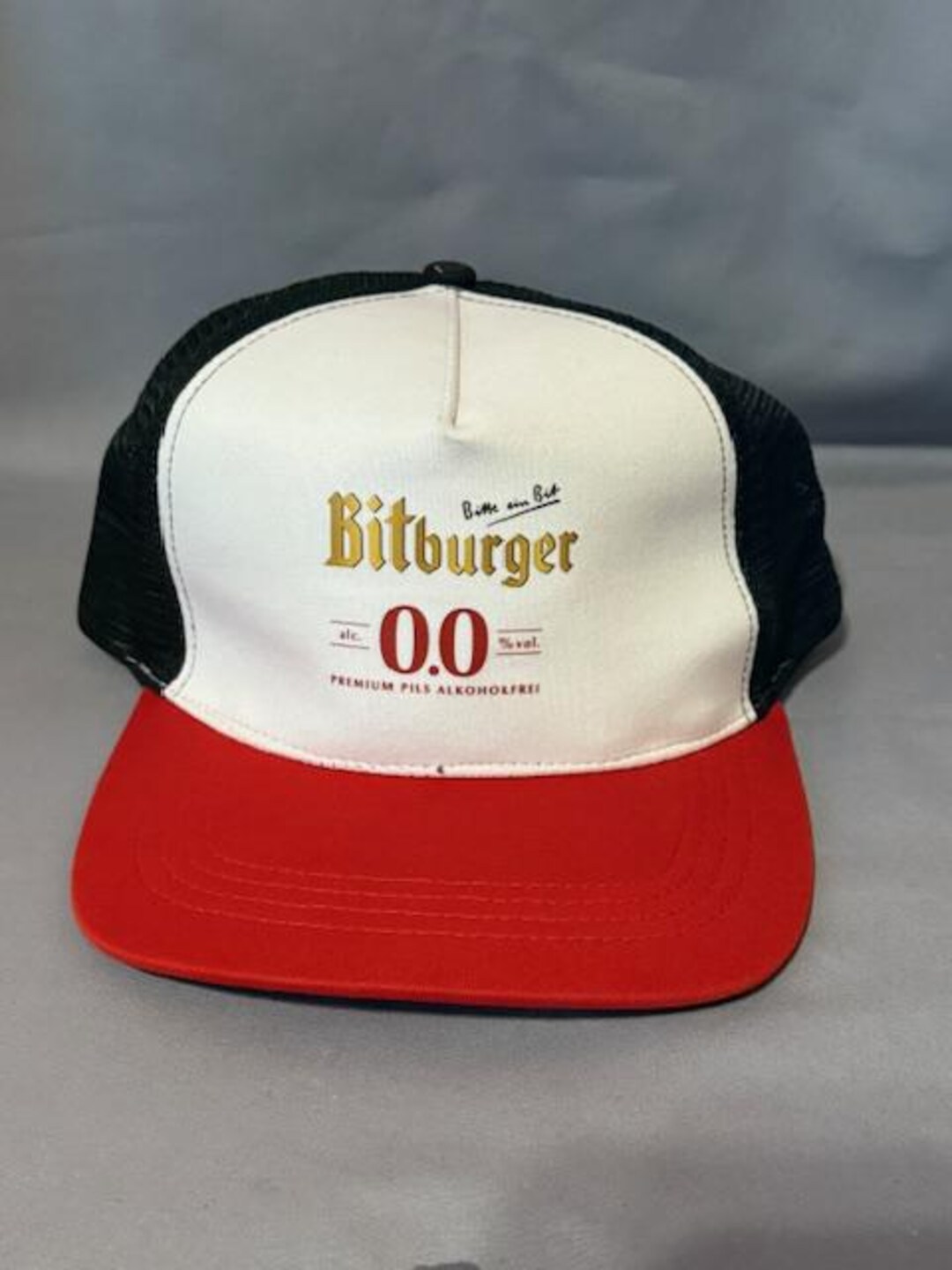 Vintage Bitburger Alcohol Liquor Germany Hat Cap Snapback Trucker Mesh ...
