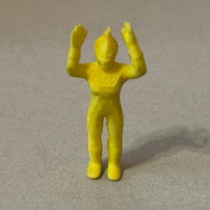 Vintage Japan Diener Rubber Toy Figure Eraser Monster Kaijou Ultraman Anime Girl Female
