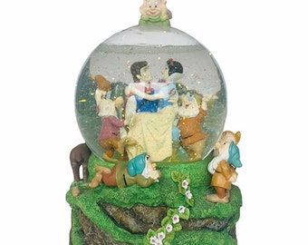 Disney 白雪姫 七人の小 スノーグローブ オルゴール【SALE】