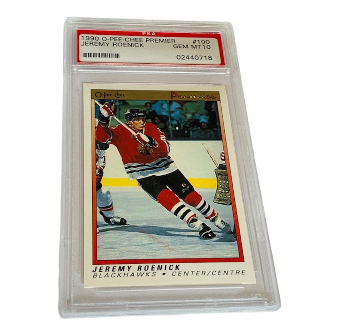 JEREMY ROENICK ROOKIE 1990 Opc O-pee-chee Premier #100 Rc Graded