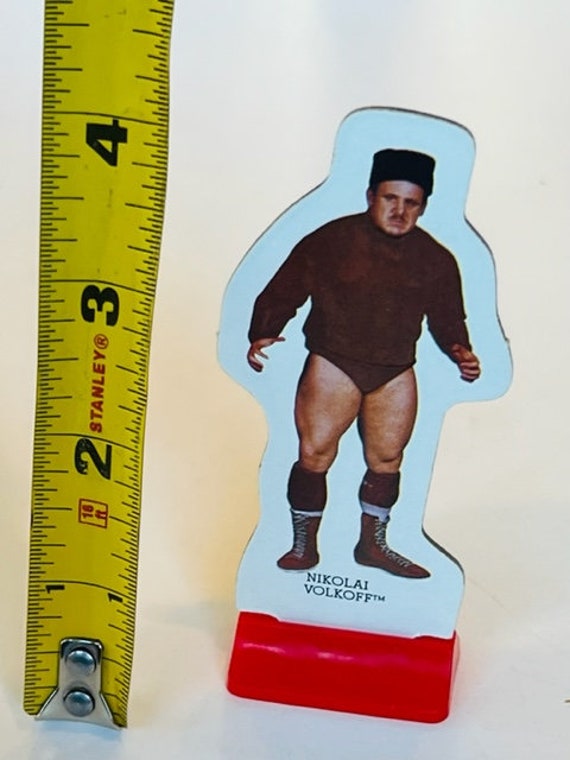 Nikolai Volkoff WWF Wrestling Superstars Board Game Piece 1985
