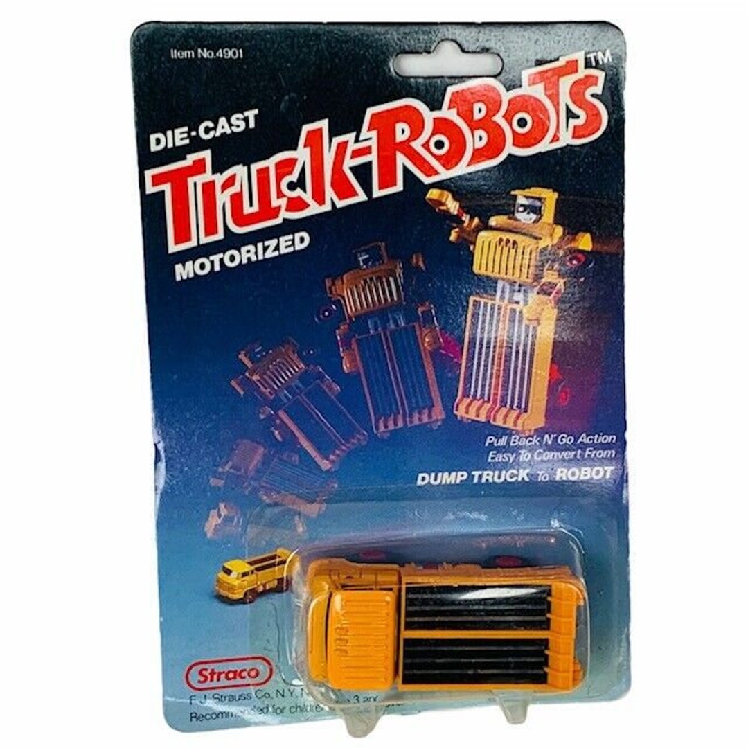 Truck Robot Motorized Dump Truck Transformer Gobot Toy Figure MOC ...