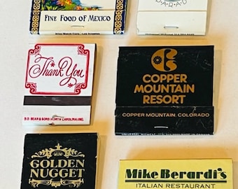 Match Book vtg Advertising matchbook Lot Juan Jose Berardi's Jimmy Buffet MB1