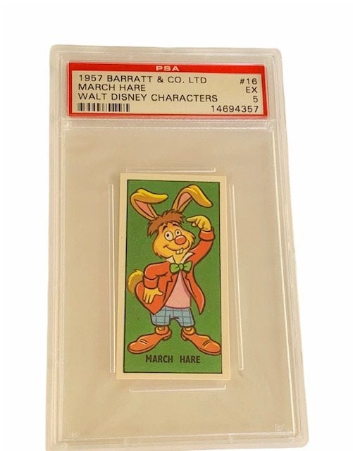 Walt Disney Characters Tobacco Trading Card 1957 Barratt London