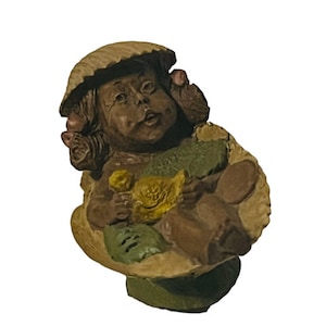 Tom Clark Figurine vtg sculpture signed Cairn coin Gnome seashell rubber duck 1