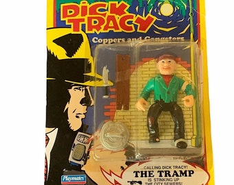 DICK TRACY VINTAGE 1990 Playmates Moc Sealed Action Figure Toy Vtg