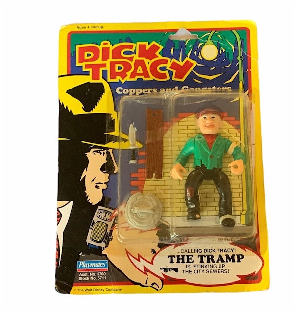 Dick Tracy Vtg 1990 Playmates Moc Sealed Action Figure Toy