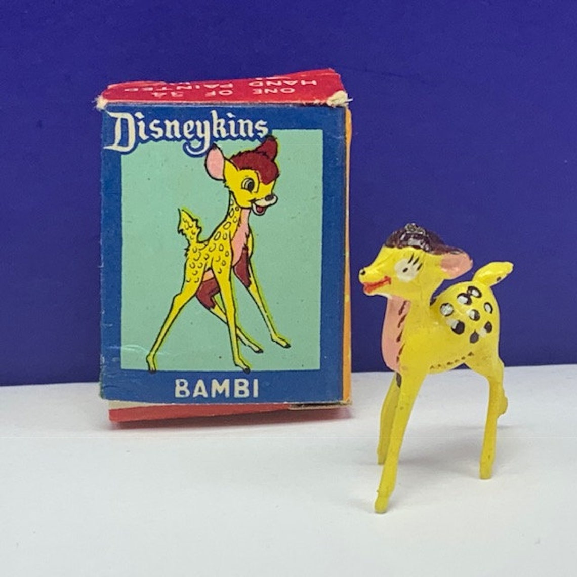 LOUIS MARX DISNEYKINS Vintage Toy Plastic Figure Walt Disney Etsy