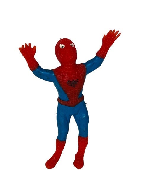 Rubber spider man toy deals