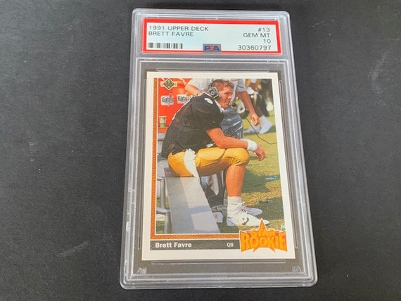 2006 Finest BRETT FAVRE Moments RED XFRACTOR 8/250 BF5 Gem Mint PSA 10 Pop  3