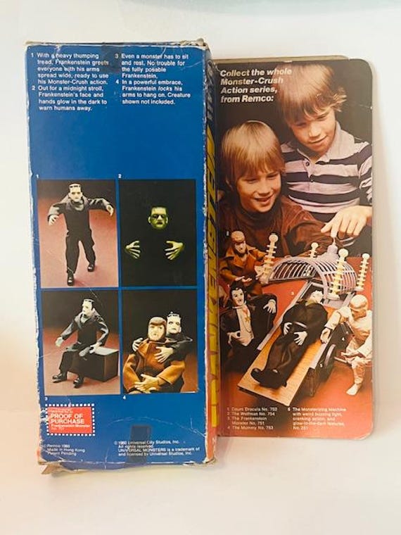 Remco Universal Monsters Frankenstein Figure Glow Dark Remco Universal Monsters Frankenstein Figure Glow Dark