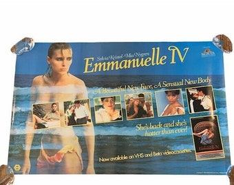 Movie Theater Cinema Poster Lobby Card 1986 Emmanuelle IV 4 Sylvia Kristel NB