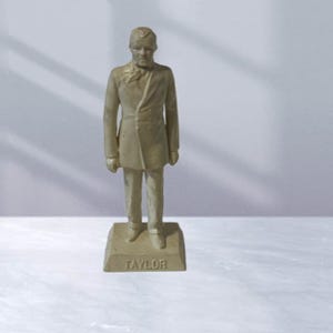Zachary Taylor Marx President America Toy Figure Gift 1960s vtg Political 12th