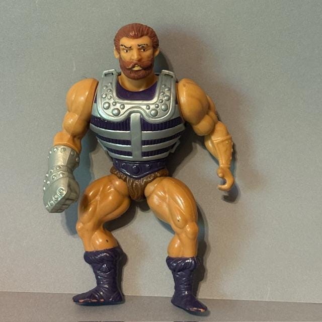 Vintage Fisto Masters Universe 1983 Action Figure Toy Mattel He