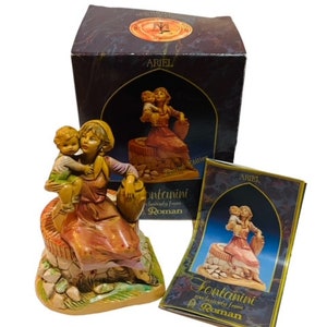 Roman Fontanini Italy figurine Nativity Christmas Depose BOX vtg Ariel Presepio