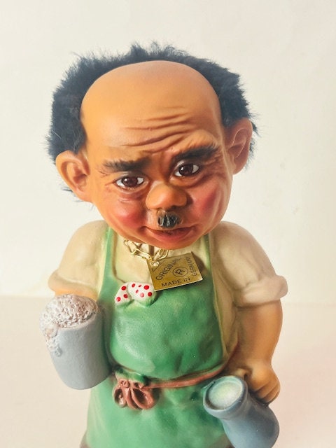 Vintage Nodder Bobbing Head ボビングヘッド 60's Heico Bobble Head Bobblehead Nodder West Germany W 1960s