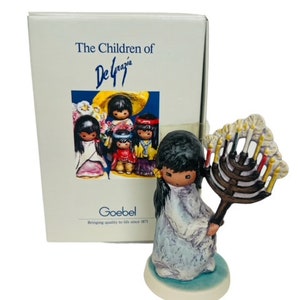 DeGrazia Goebel Hummel Figurine box signed native 10324 14 Festival Lights candle