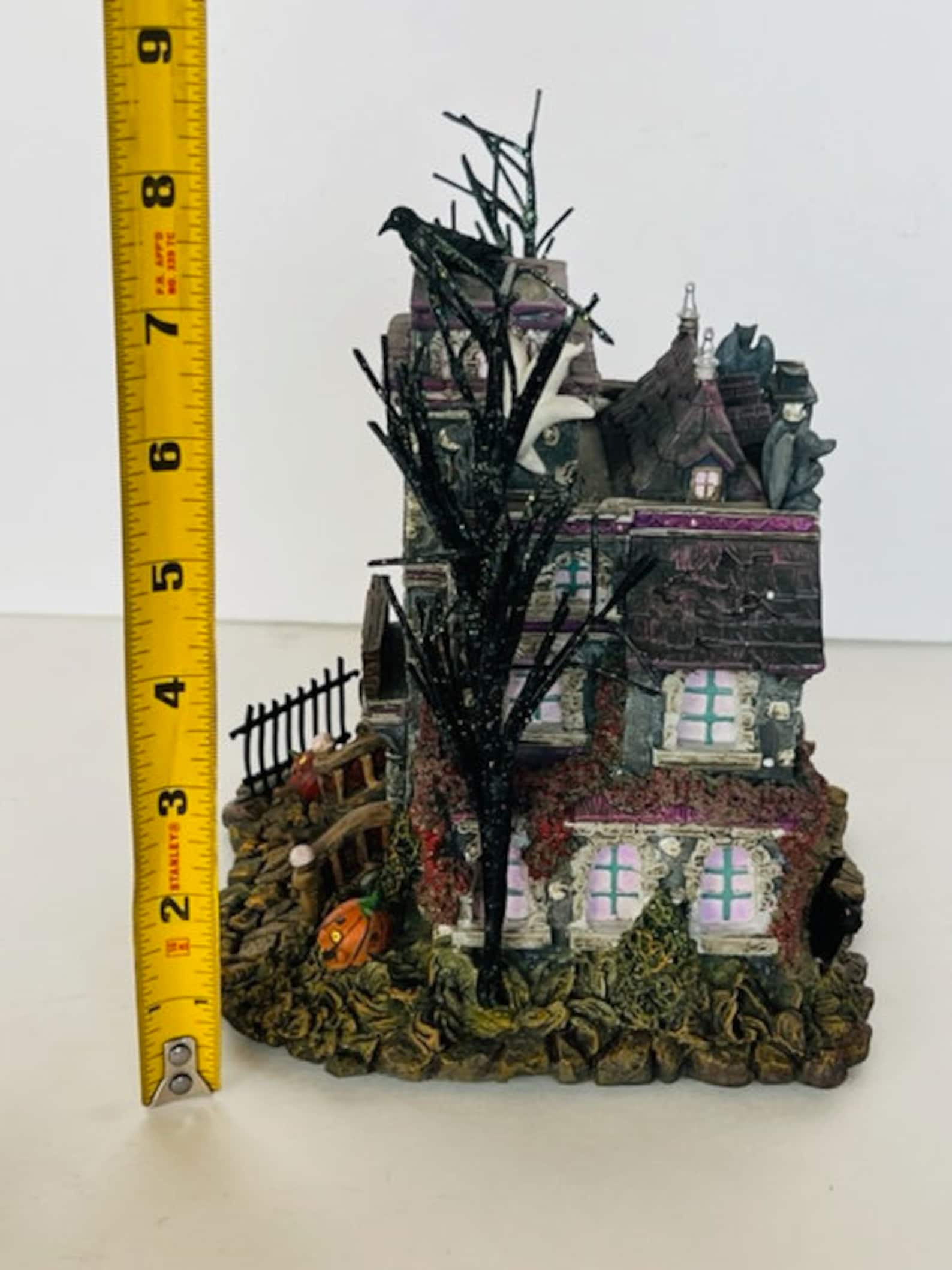 The Munsters Hawthorne Village Halloween Grandpas Hotel Etsy