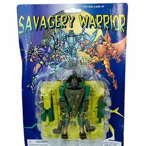 SAVAGERY WARRIOR TRANSFORMERS 1980s Vintage robot action figure dinosaur beast animal moc Japan Rare dinobot Alligator Crocodile Lizard BMC6