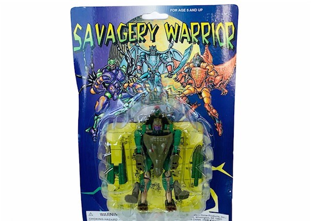 SAVAGERY WARRIOR TRANSFORMERS 1980s Vintage Robot Action Figure