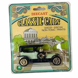 DIECAST VINTAGE CAR toy original collectible sealed moc truck vtg die cast Classic die cast Hong Kong Rolls Royce Silver Ghost 1906 BM1
