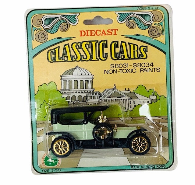 DIECAST VINTAGE CAR toy original collectible sealed moc truck vtg die cast Classic die cast Hong Kong Rolls Royce Silver Ghost 1906 BM1