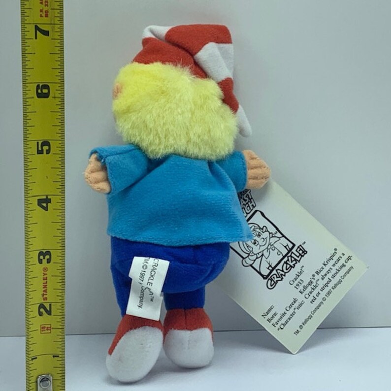 Kelloggs Rice Krispies Cereal Plush Toy Bean Bag Stuffed Etsy