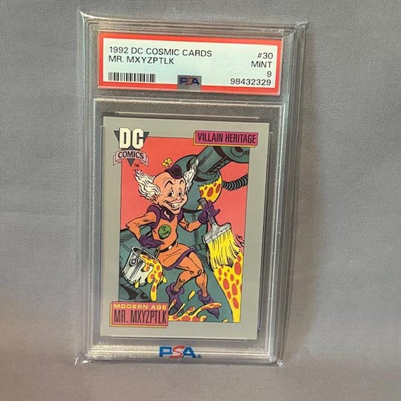 Vintage Mr Mxyzptlk DC Comics 1992 Trading Card Justice League #30