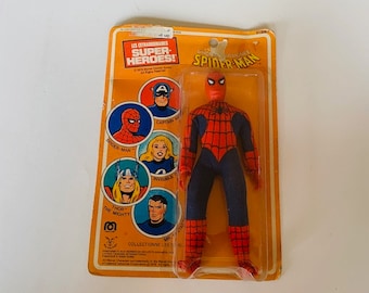 スパイダーマン アクションフィギュア 1979 Mego ビンテージ ピン