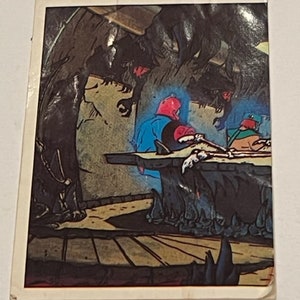 Masters of Universe vtg Trading Card Sticker Panini Italy Trap Jaws #2 Edizoni
