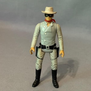 Vintage Legende von Lone Ranger Actionfigur 1980 Gabriel Toys Clayton Moore USA