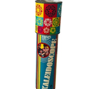 Kaleidoscope vtg antique toy Steven Hermann Missouri MO Teacher school 1973 kids BMC3