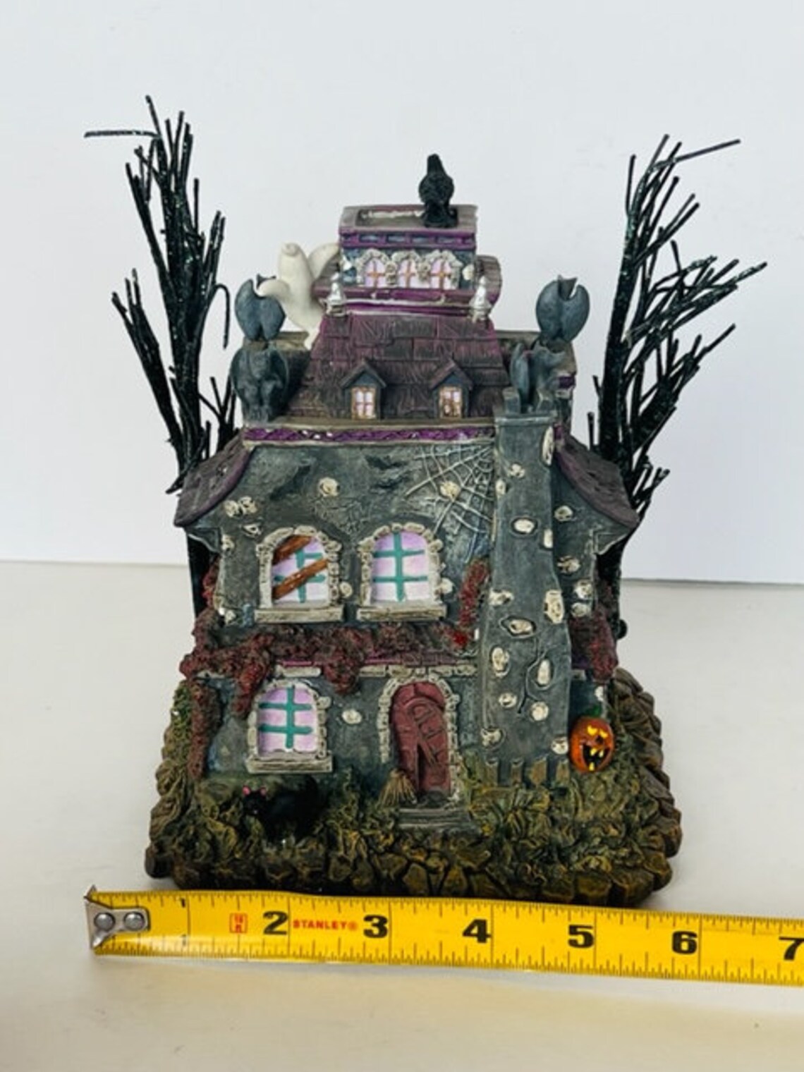 The Munsters Hawthorne Village Halloween Grandpas Hotel Etsy