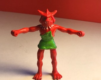 1982 ARCO OTHER WORLD Zendo King of the Mogs red monster vintage action figure 100% original fantasy world toy