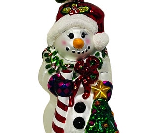 クリストファー ラドコ クリスマス オーナメント ガラス タグ