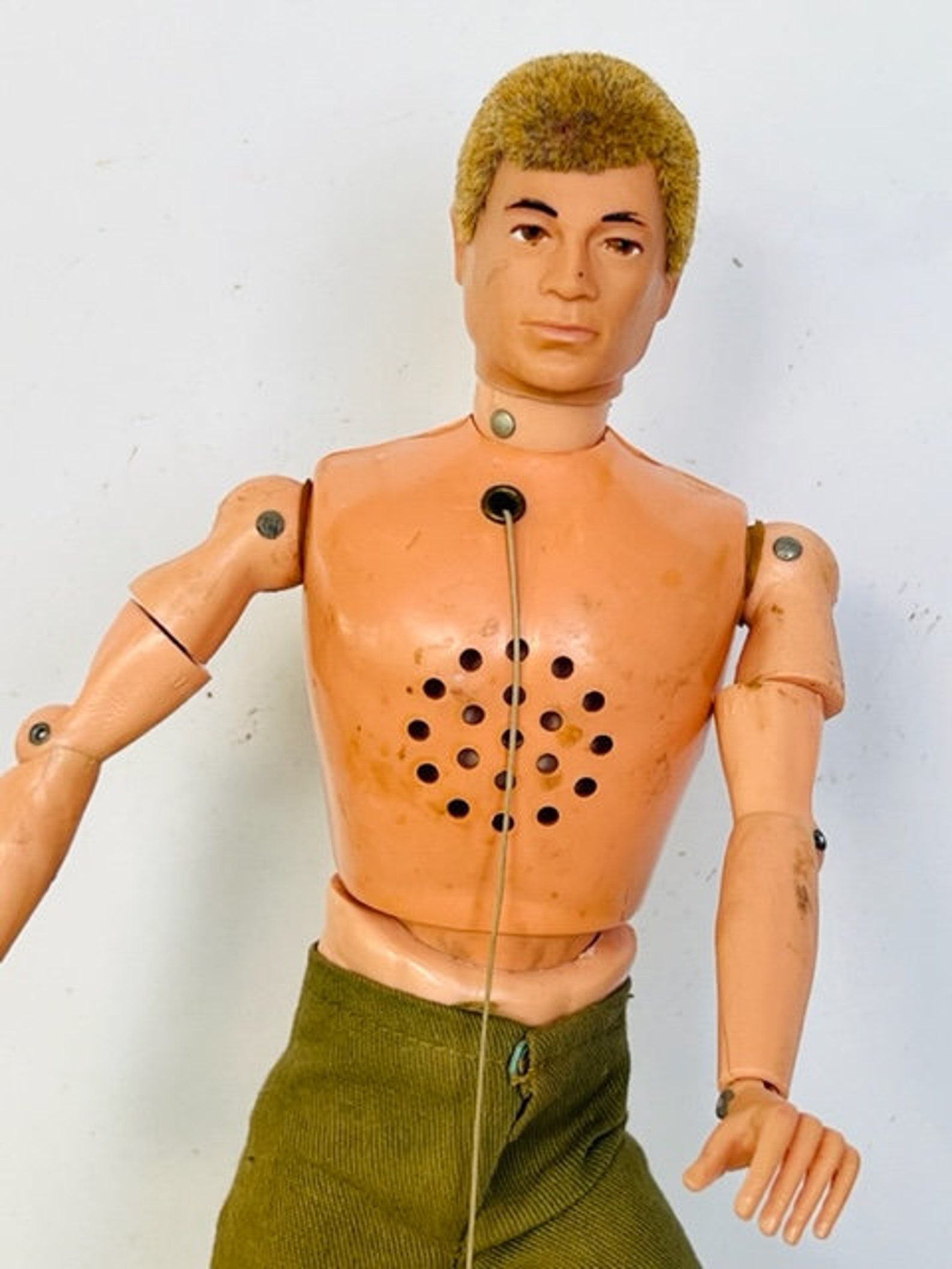 Gi Joe Action Figure Toy Vtg Hasbro 1964 PART Adventure Team Etsy