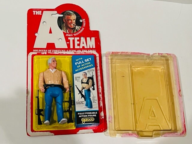 John Hannibal Smith A-team Action Figure Vtg Galoob Toy George