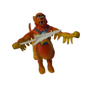 Figurine Schtroumpf En Latex Rare – 20cm, Bendy Foam Rubber Toy, NEUF En Sachet