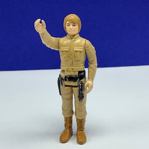 STAR WARS VINTAGE figura de acción kenner juguete vtg original imperio suelto golpes de vuelta jedi nueva esperanza 1980 Luke Skywalker Bespin pelo marrón