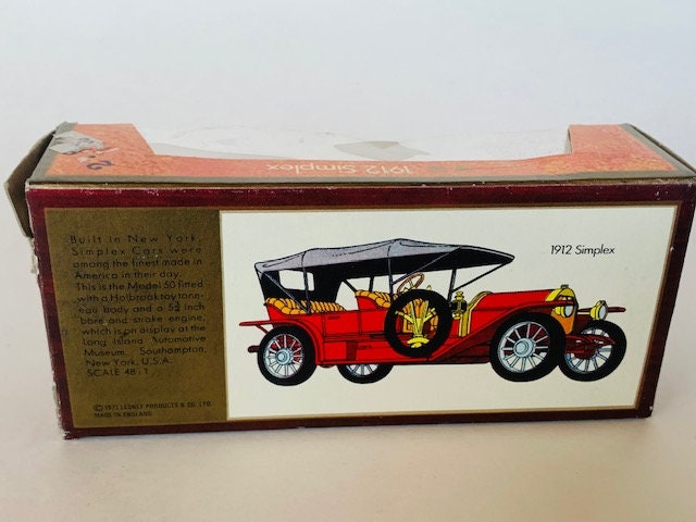 Matchbox Models of Yesteryear 1973 Lesney England Classic Diecast